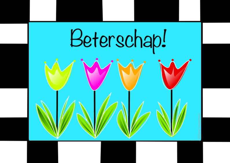 Beterschap Tulpen Beterschapskaarten Kaartje Go