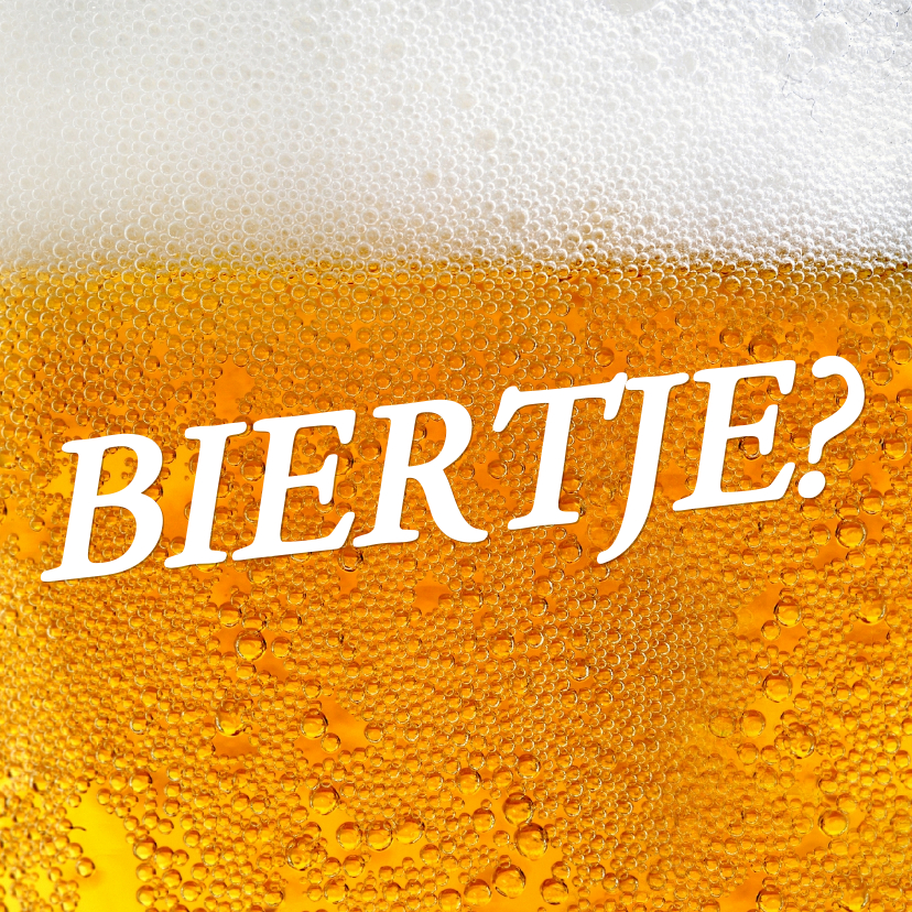 Uitnodiging Biertje Uitnodigingen Kaartje Go