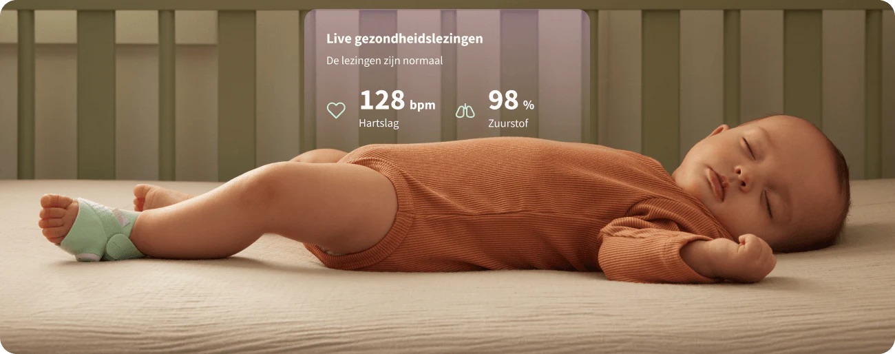 Owlet Dream Sock als handige baby gadget