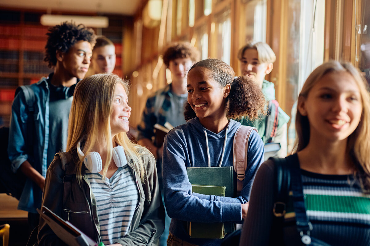 Eerste schooldag middelbare school