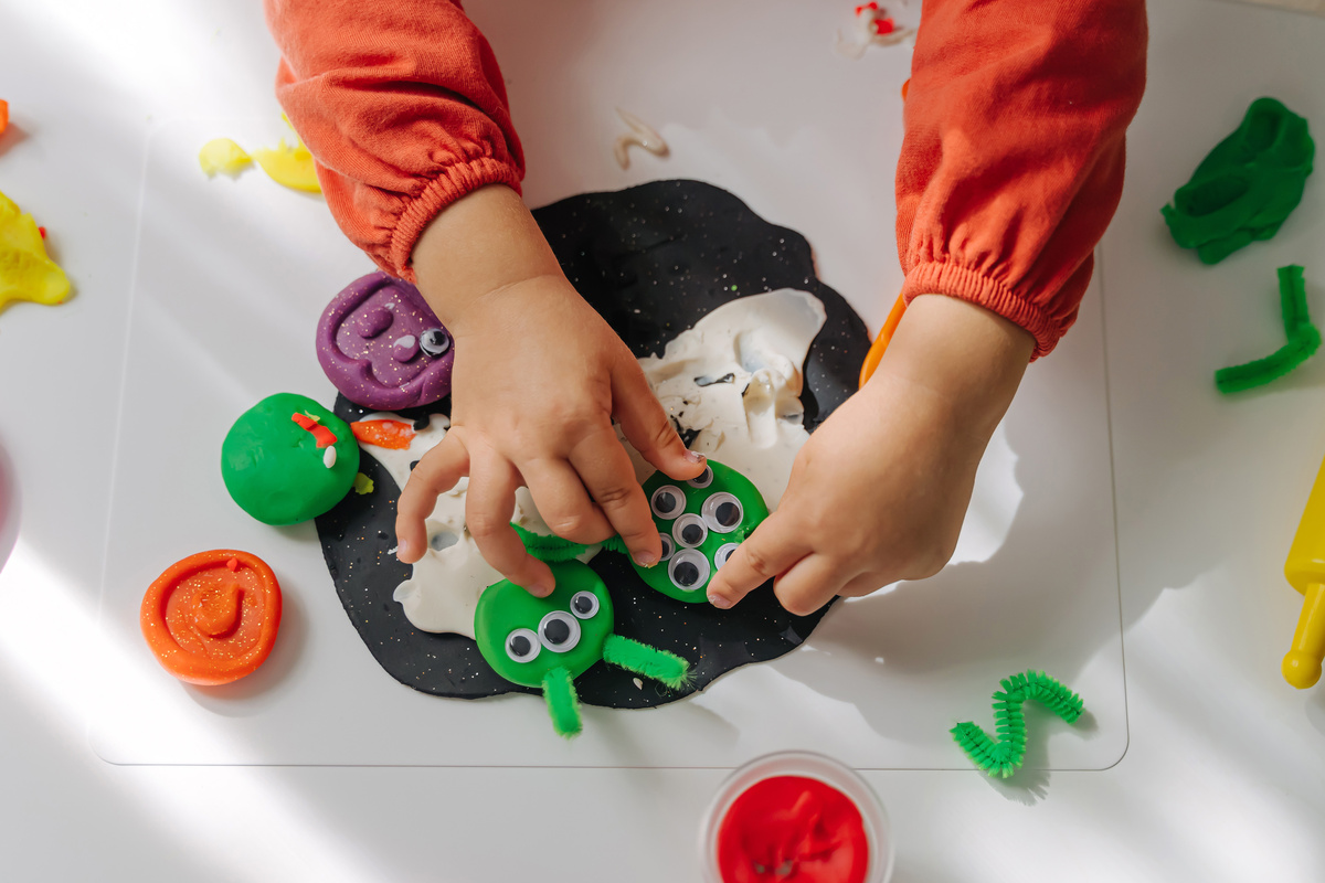 Halloween knutselen met peuters en kleuters