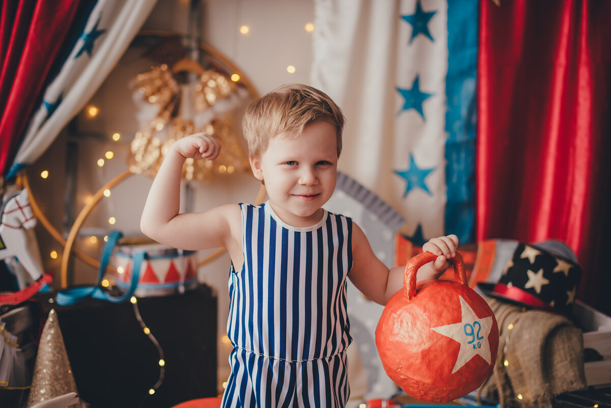 circus kinderfeestje voor jongens