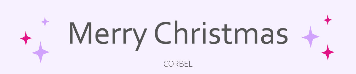 Kerst lettertype Corbel