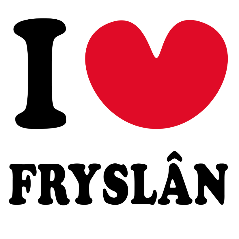 Fryske kaartsjes - I love Fryslan