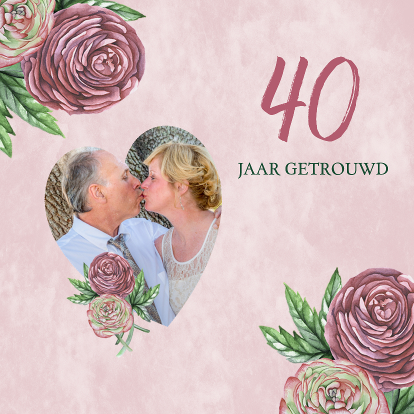 Jubileumkaarten - Huwelijksjubileum ranonkels