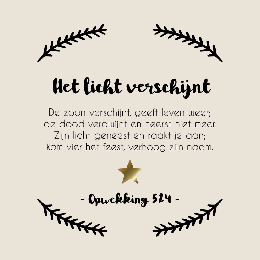 Kerstkaarten - Kerstkaart Opwekking 524 (3) -WW