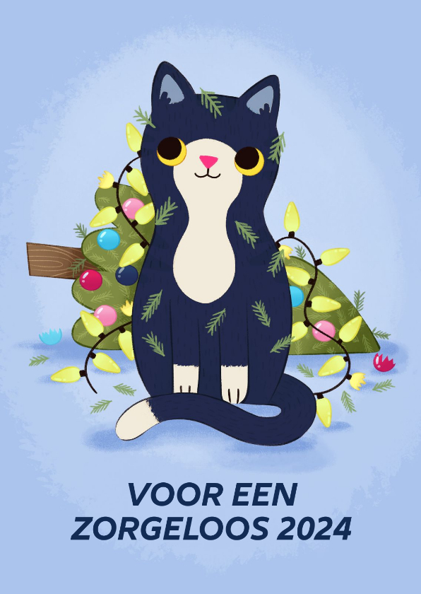 Voor een 2025 Kerstkaarten Kaartje2go