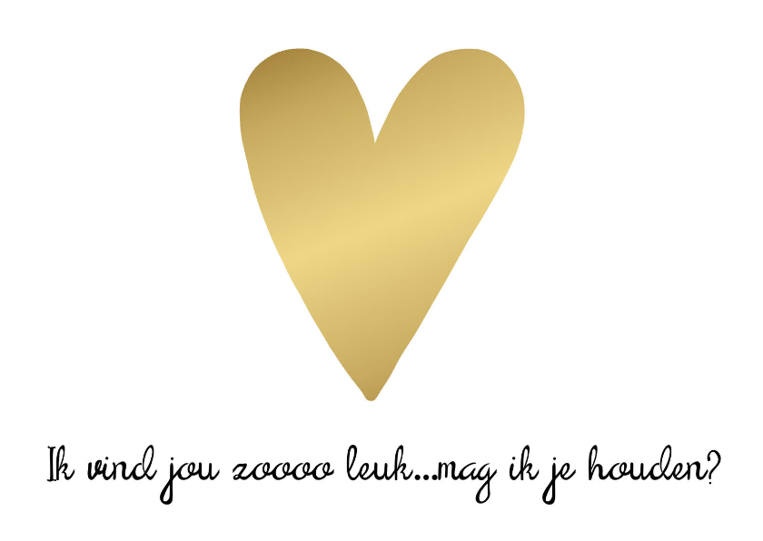 Alvast Wijzigingen van directory Liefdekaart gouden hart - Liefde kaarten | Kaartje2go