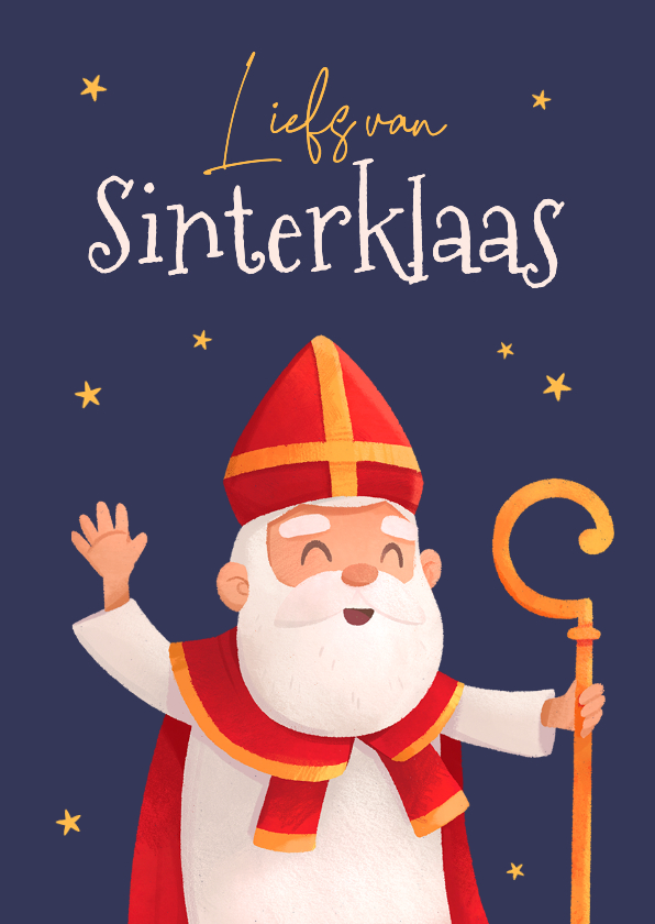 Sinterklaaskaarten - Lieve Sinterklaaskaart liefs