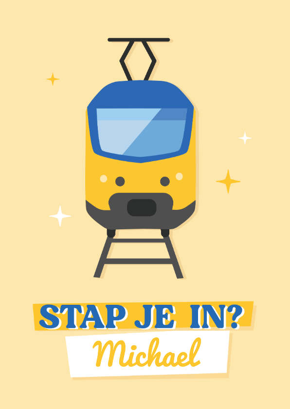 Tegoedbon maken - Waardebon kaart voor een dagje of weekendje weg met de trein