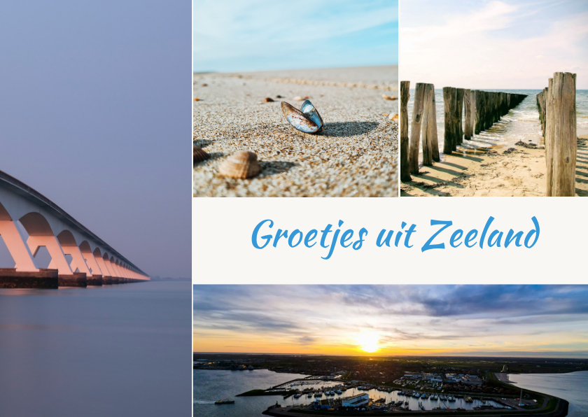 Vakantiekaarten - Groetjes uit Zeeland - Great Stay