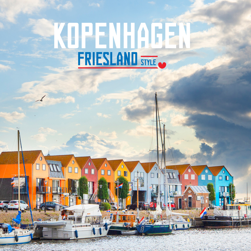 Vakantiekaarten - Kopenhagen Friesland Style