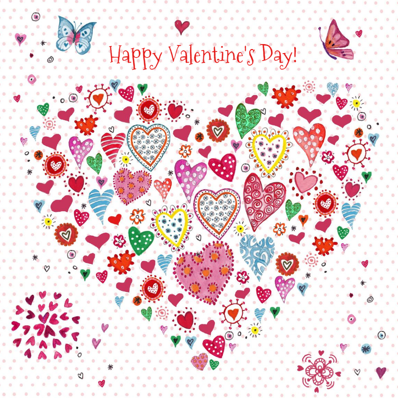 Monumentaal Spelen met inrichting Valentijn hartjes hart Vrolijk | Kaartje2go