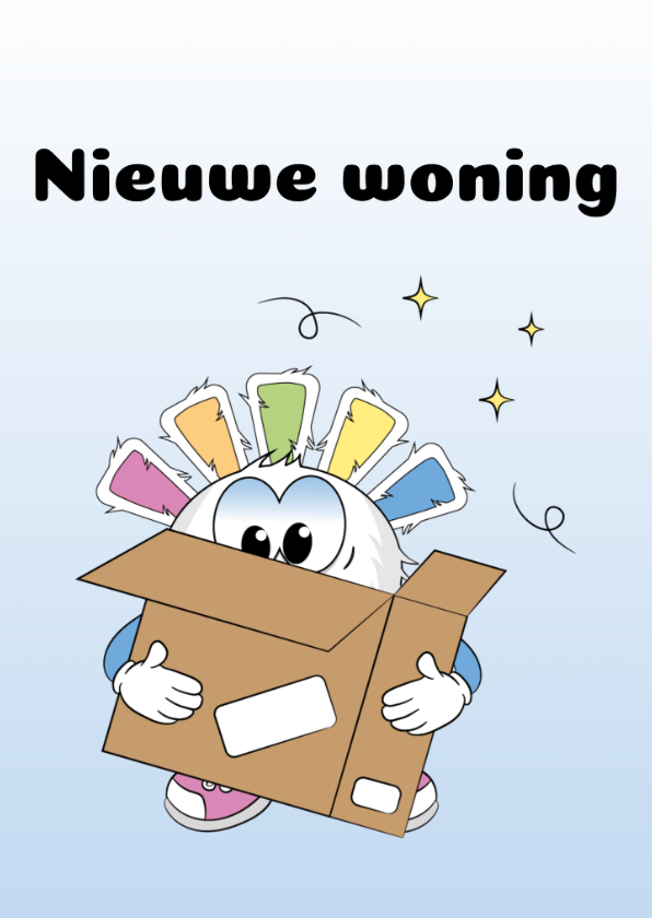 Verhuiskaarten - Nieuwe Woning - Bliss to Shine 