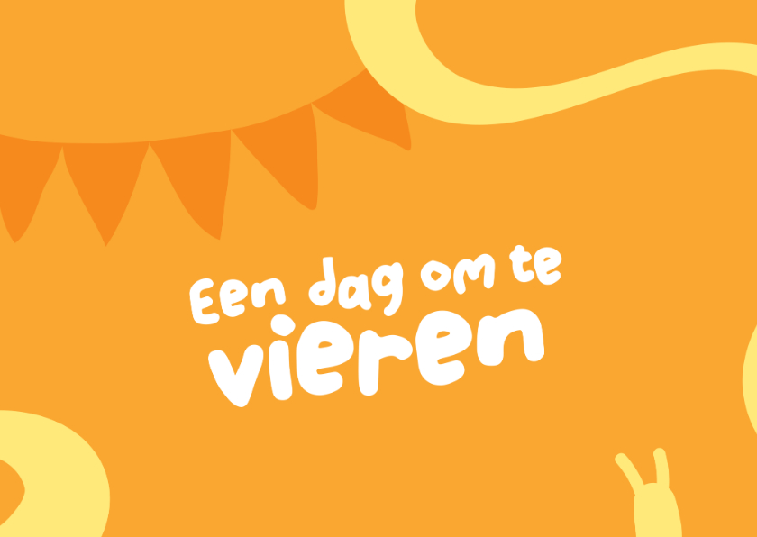 Verjaardagskaarten - Verjaardagskaart - Een dag om te vieren