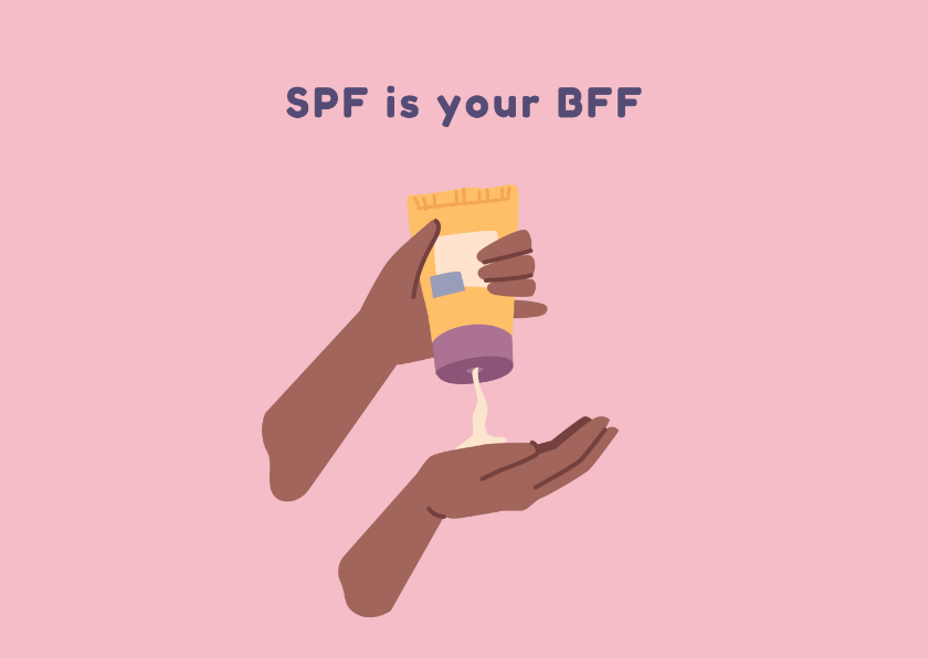 Wenskaarten - SPF is your BFF